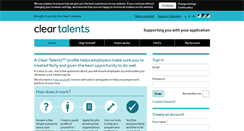 Desktop Screenshot of cleartalents.com
